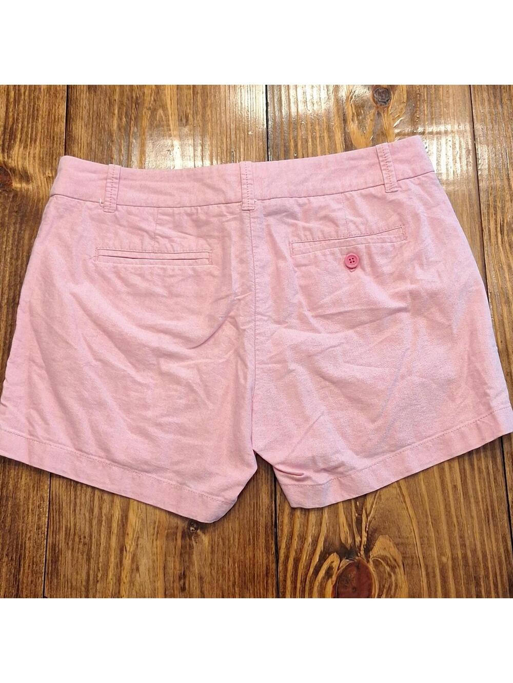 J. Crew 100% Cotton City Fit Pink Short Size 6 - Picture 3 of 5